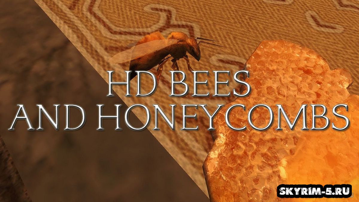 HD пчёлы и соты