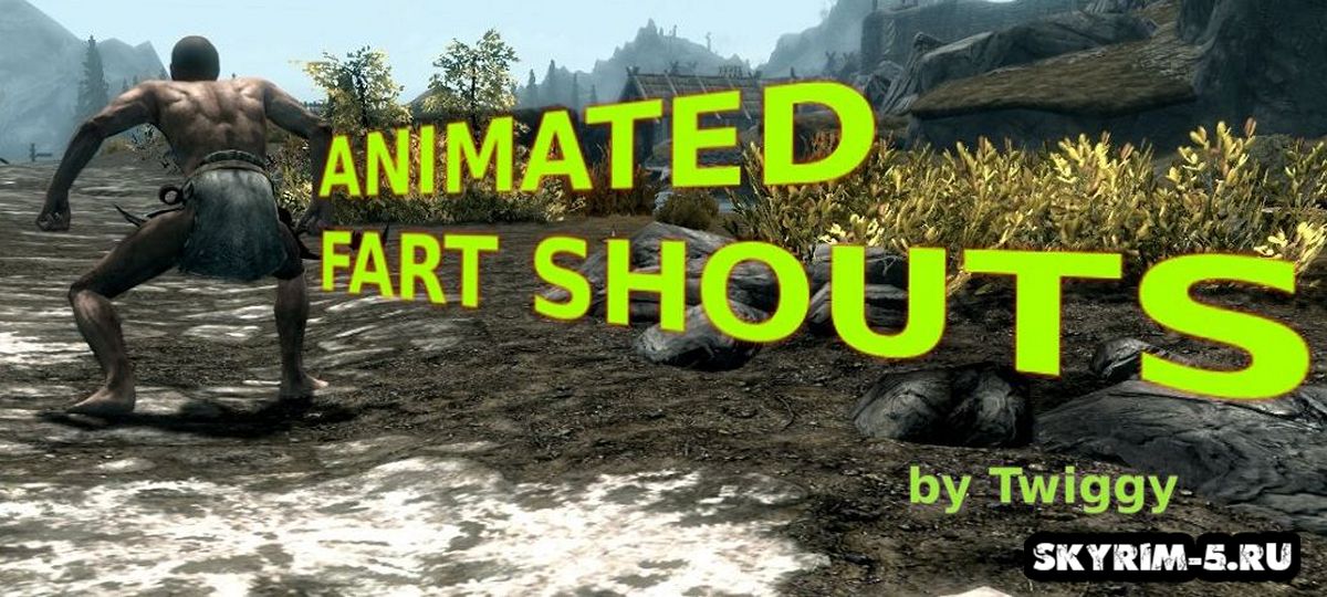 Animated Shout Farting
