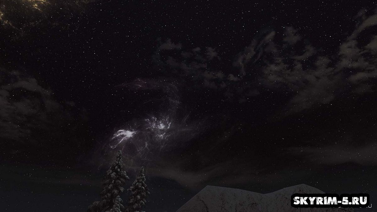 Улучшенное ночное небо - HD -