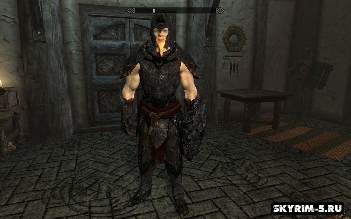 Обсидиановая броня в Skyrim