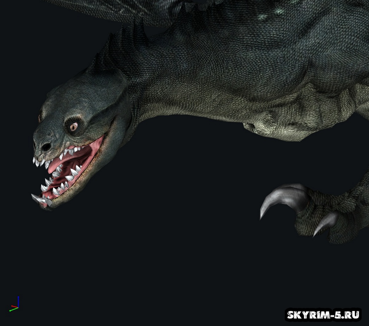 Ретекстур змеевидных драконов / Serpentine Dragon Retexture LE
