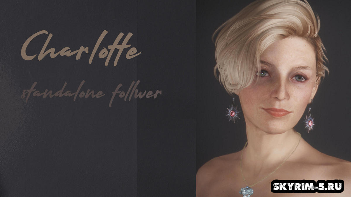 Шарлотта / Charlotte v2 - High Poly follower