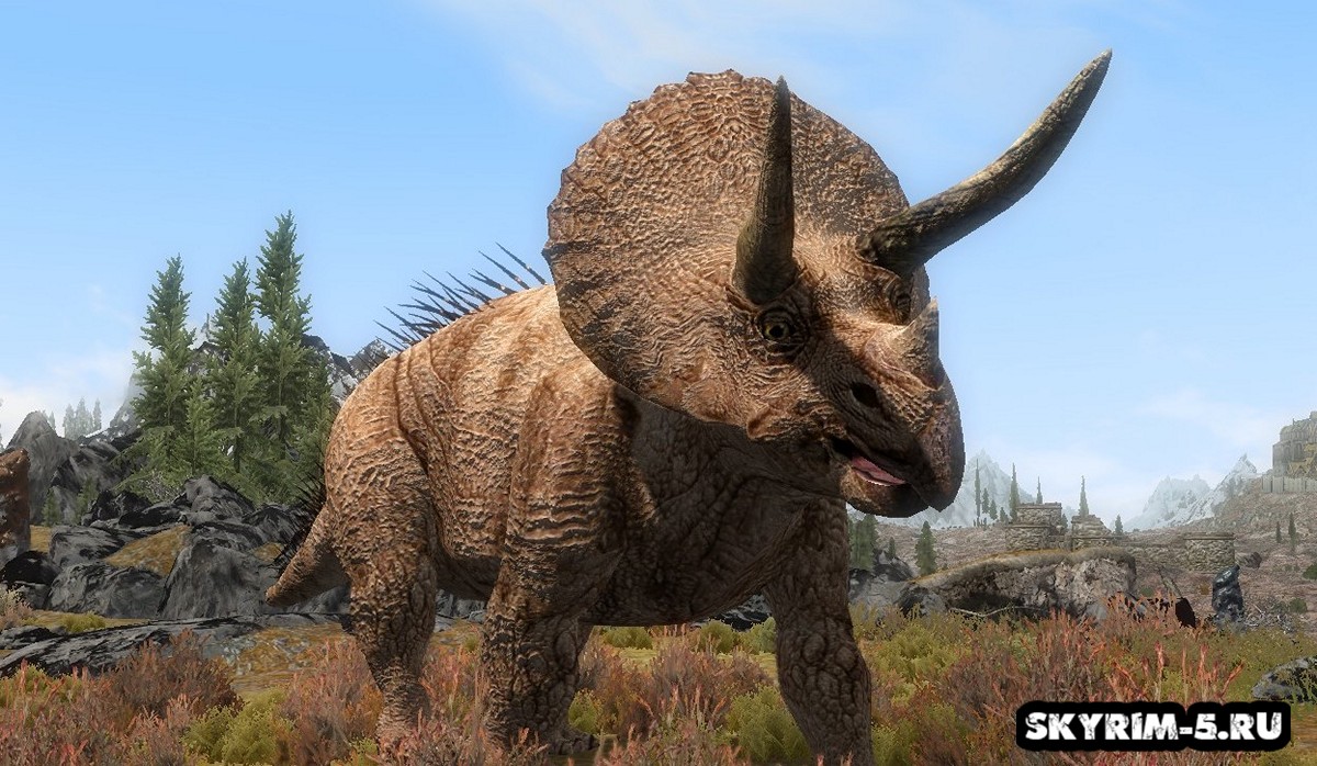 Динозавры Скайрима / Ceratopsids