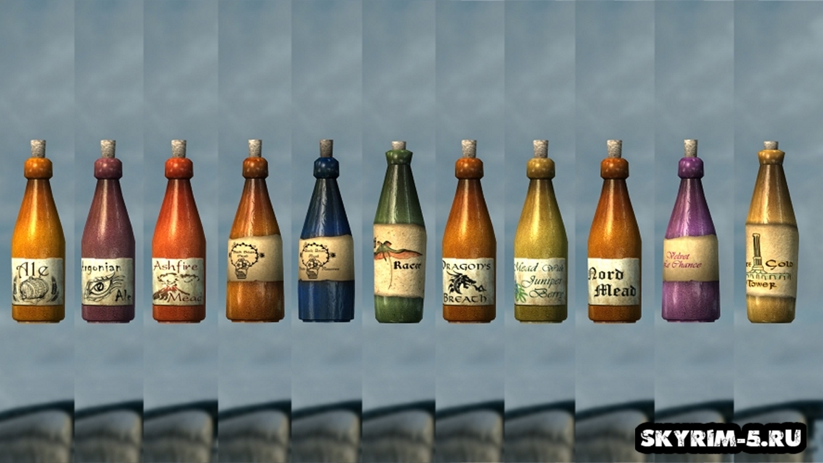 Бутылки Скайрима / Bottles Of Skyrim LE port