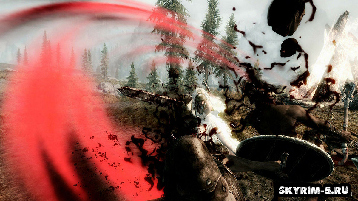 Стиль берсерка - новая способность для воинов в Skyrim