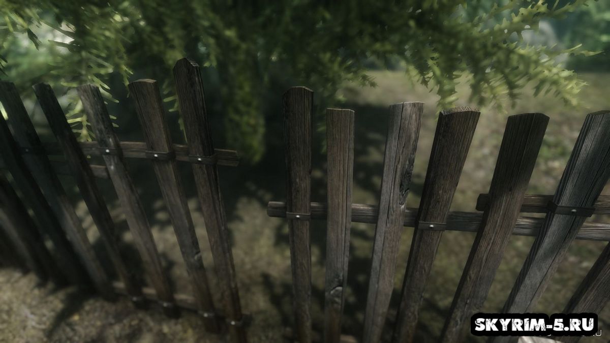 HD деревянный забор - Реплейсер -