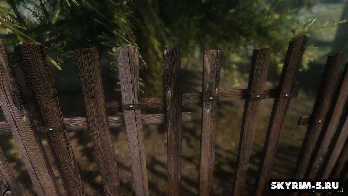 HD деревянный забор - Реплейсер