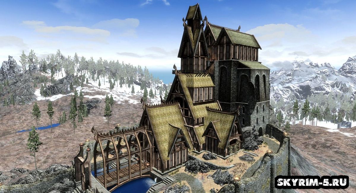 Mighty Whiterun - Ретекстур Вайтрана