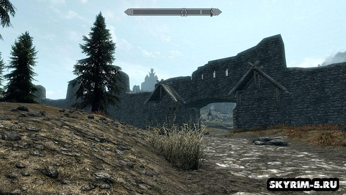 Walled Whiterun - Улучшенный Вайтран