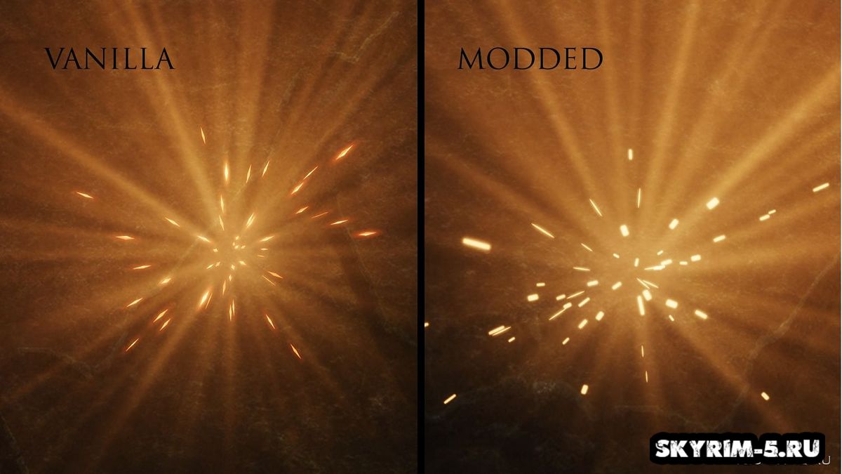 Improved Sparks At Skyrim - исправленные искры