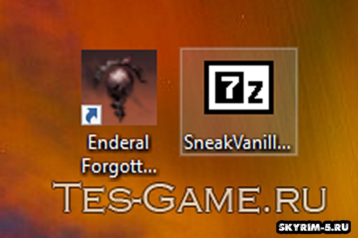 Vanilla Skyrim Sneak - Enderal