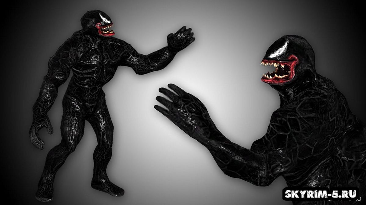 Venom modder resource - модель Венома для модмейкеров