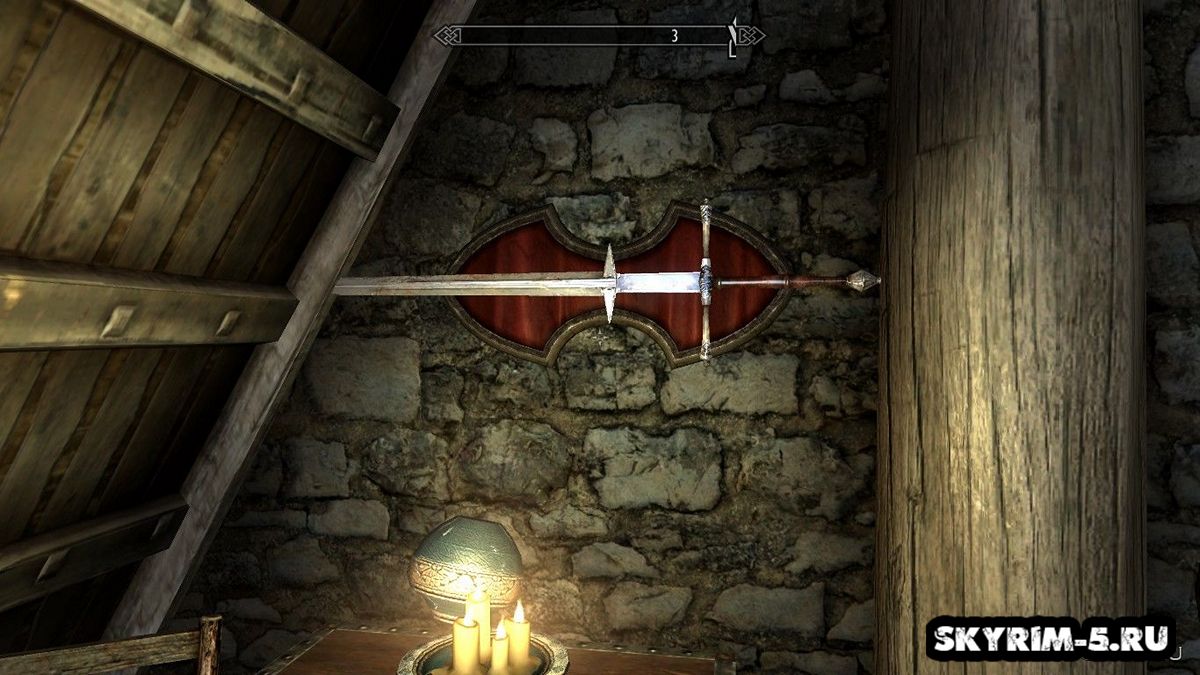 Двуручный меч из Dark Souls